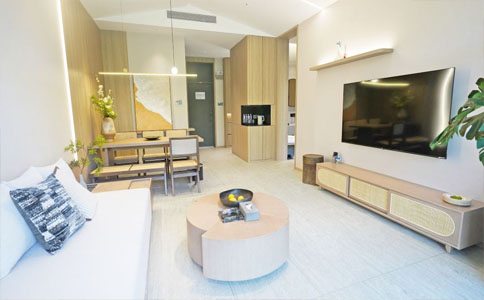 北戴河别墅,渔岛联排三居洋房